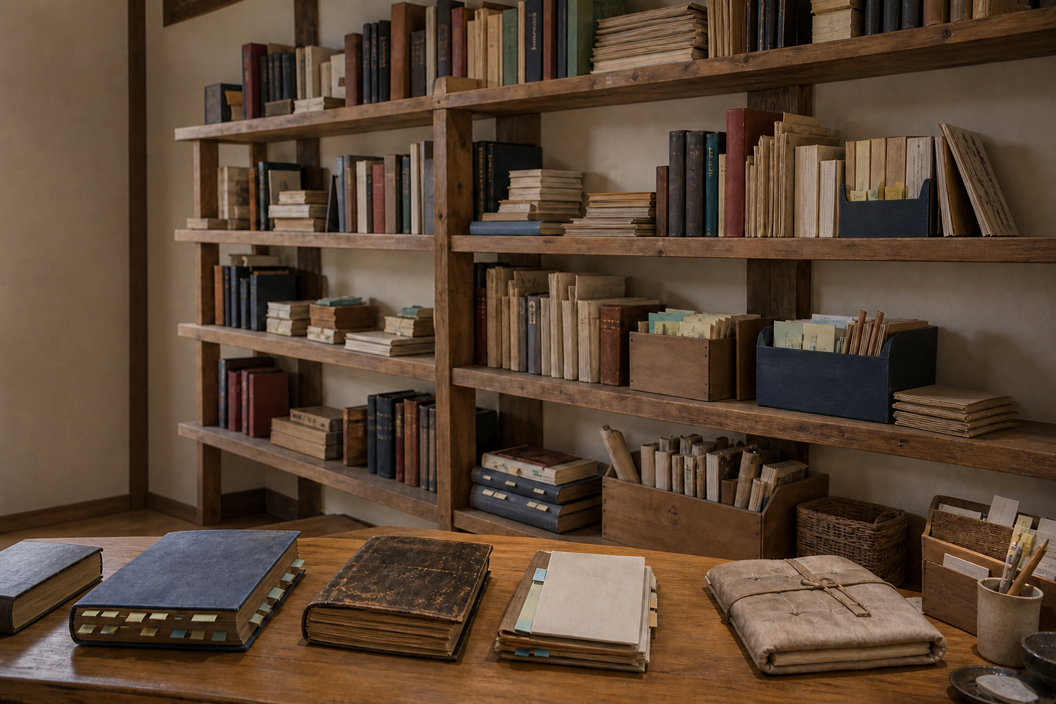Illustrated survey of the Library
