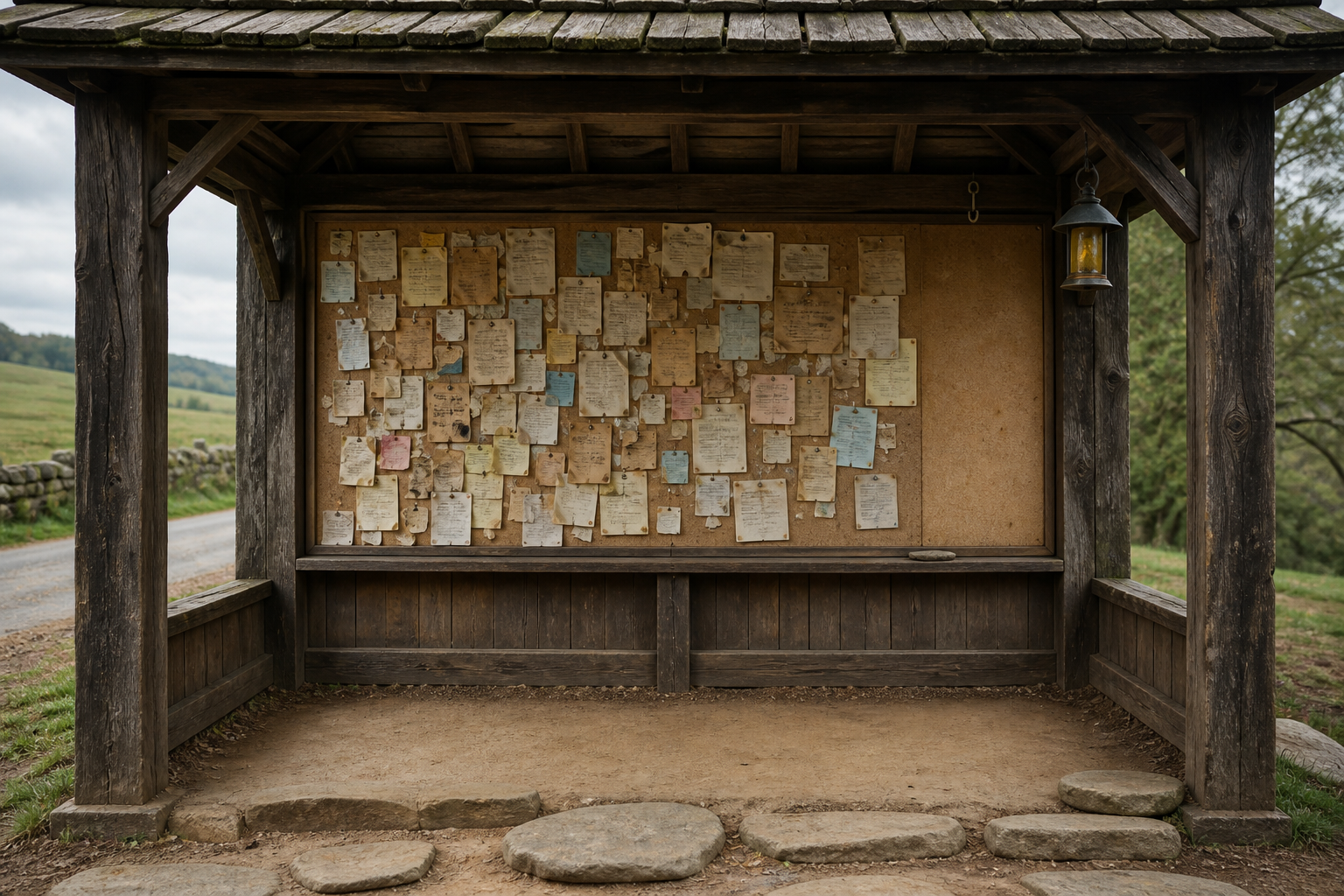 Surveyed view of the Odd-Jobs Board