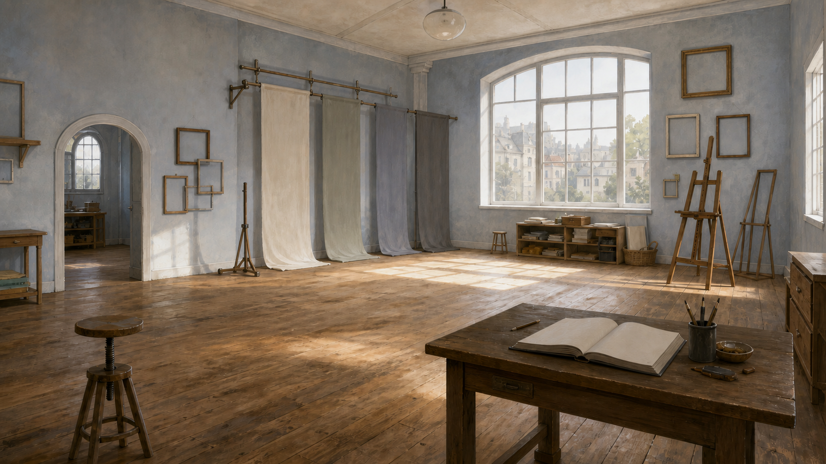 Illustrated survey of the Portrait Studio