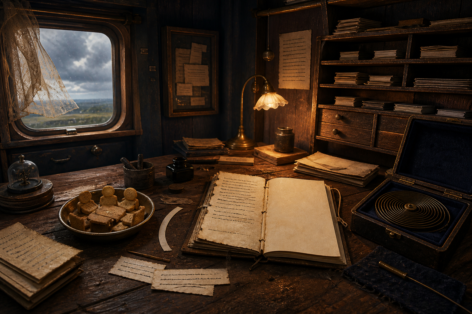 Canon-derived reconstruction of The Room Behind the Reply and its deliberate leftovers